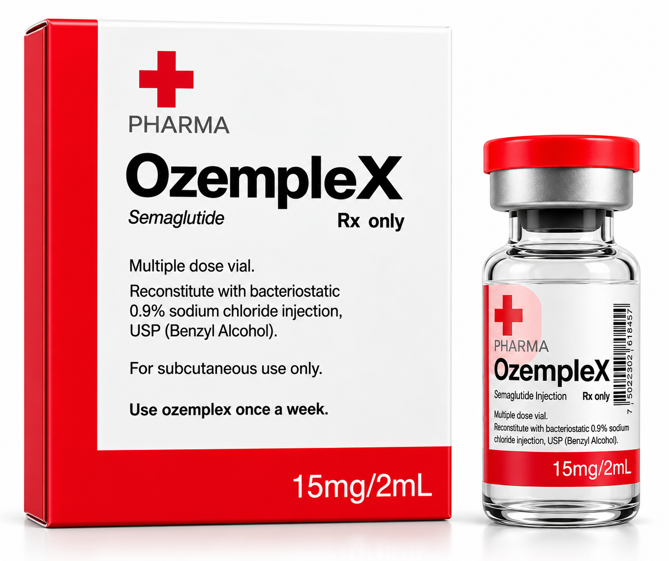 +PHARMA OzempleX (Semaglutide) 15mg/2mL